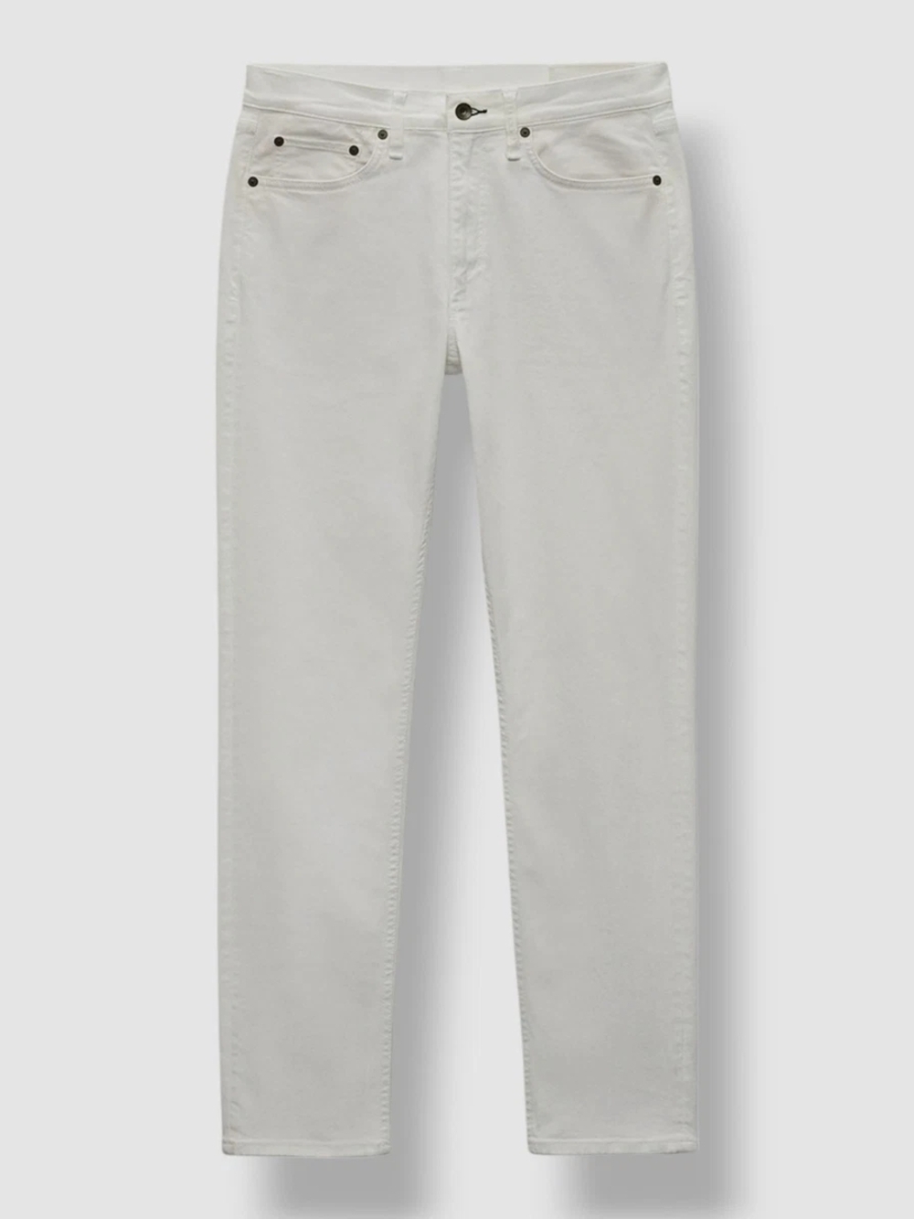 rag & bone Men's Skinny White Jeans - Picture 3 of 9